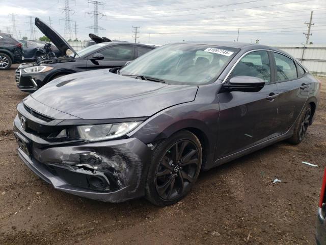 Vin: 2hgfc2f84lh589789, lot: 61697745, honda civic sport 2020 img_1