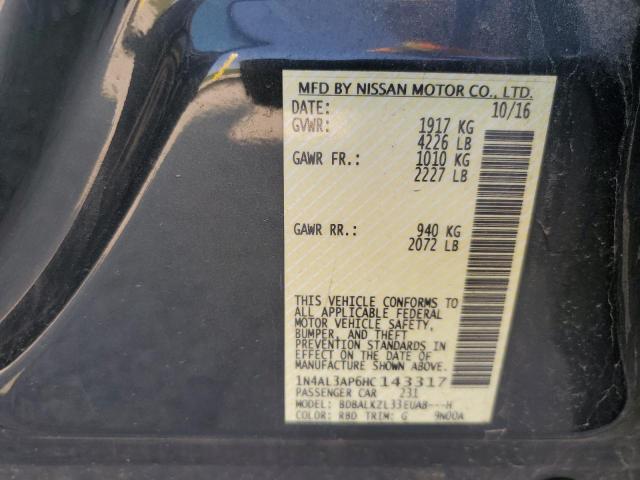 2017 NISSAN ALTIMA 2.5 - 1N4AL3AP6HC143317