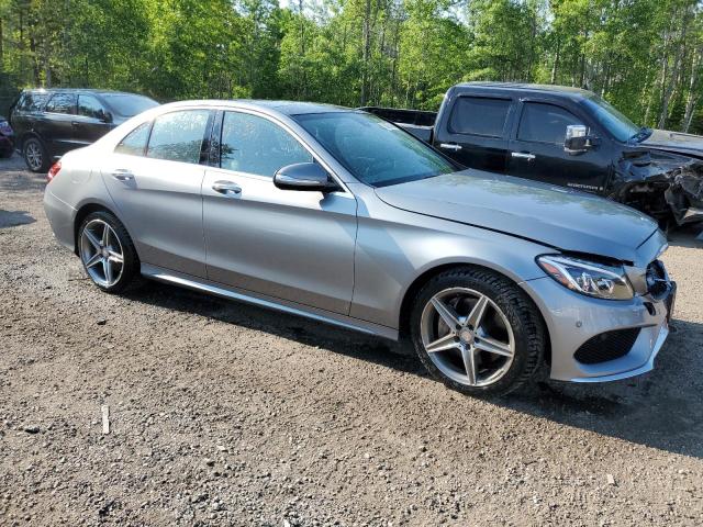 Vin: 55swf4kb1fu042555, lot: 58669455, mercedes-benz c-class 300 4matic 20154