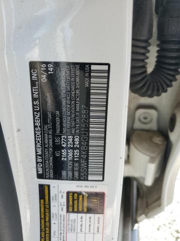 2016 MERCEDES-BENZ C 300 4MAT 55SWF4KB4GU152887