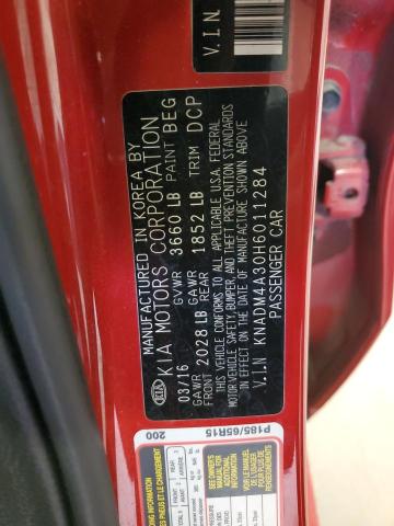 2017 KIA RIO LX KNADM4A30H6011284