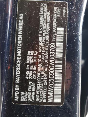 2016 MINI COOPER S C - WMWZC5C50GWU03709