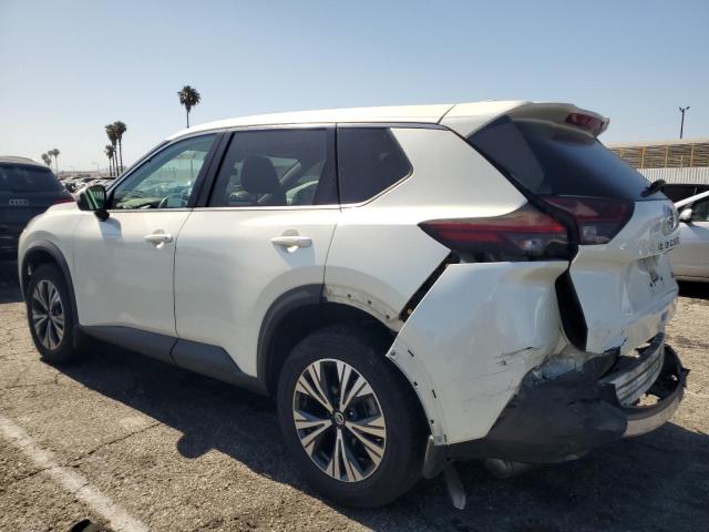 NISSAN ROGUE SV 2021 white  gas 5N1AT3BA4MC801520 photo #3