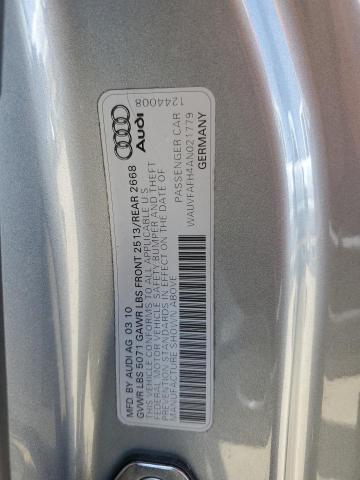2010 AUDI A5 PRESTIG - WAUVFAFH4AN021779