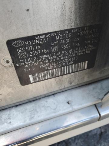 2017 HYUNDAI SONATA HYB - KMHE24L17HA059138
