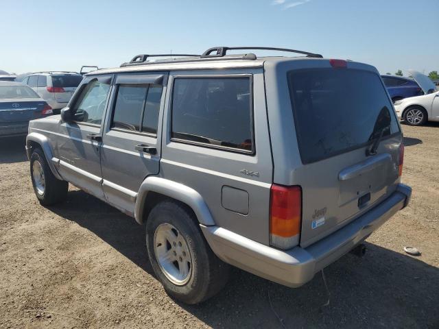 JEEP CHEROKEE C 2001 silver  gas 1J4FF58S61L540796 photo #3