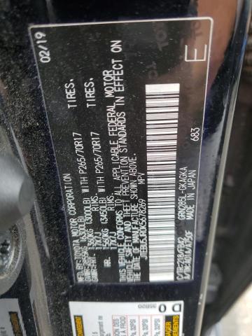 2019 TOYOTA 4RUNNER SR - JTEBU5JR0K5678269