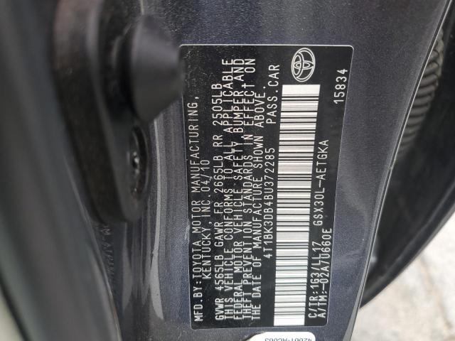 4t1bk3db4bu372285 - 2011 Toyota avalon base - #62823345
