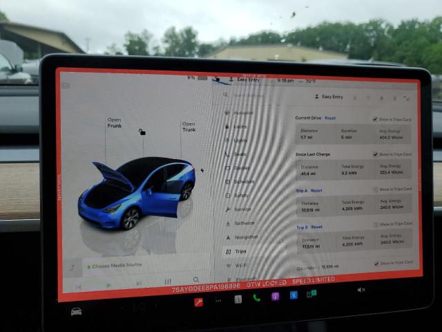2023 TESLA MODEL Y 7SAYGDEE8PA198896