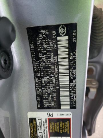 2016 TOYOTA CAMRY LE 4T1BF1FKXGU211808