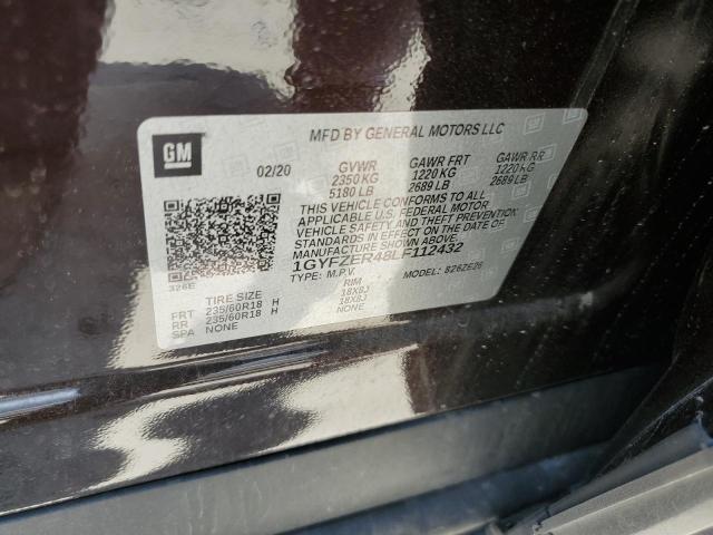 2020 CADILLAC XT4 SPORT 1GYFZER48LF112432
