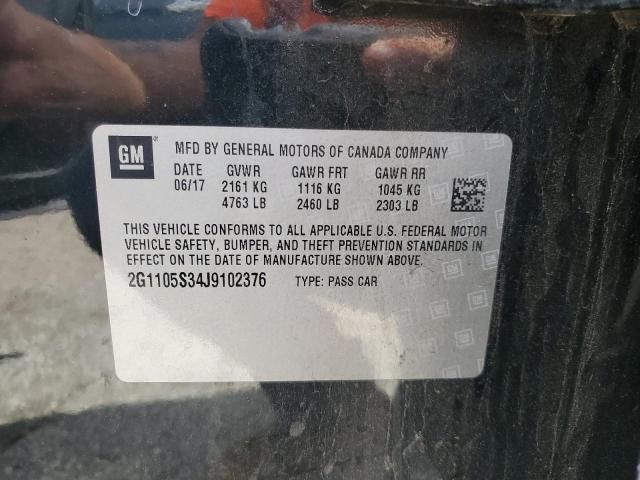 2018 CHEVROLET IMPALA LT - 2G1105S34J9102376