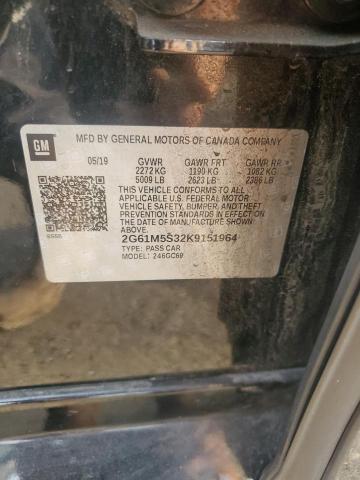 2019 CADILLAC XTS LUXURY 2G61M5S32K9151964