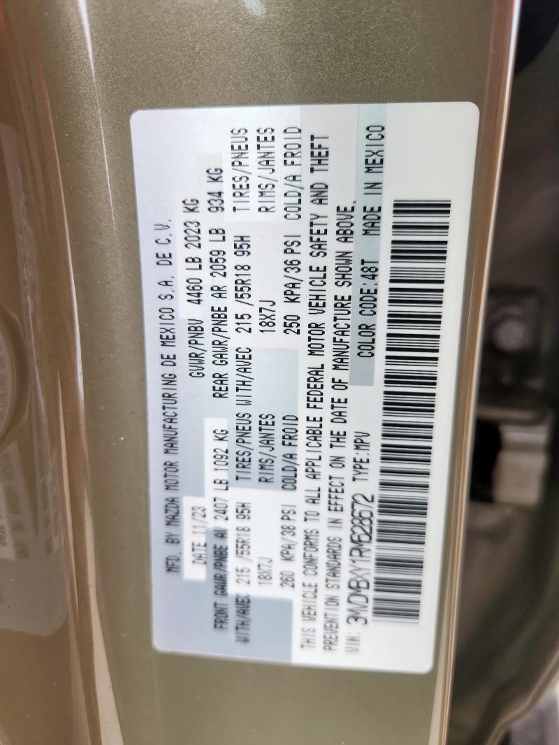 2024 MAZDA CX-30 CARB - 3MVDMBXY1RM628672