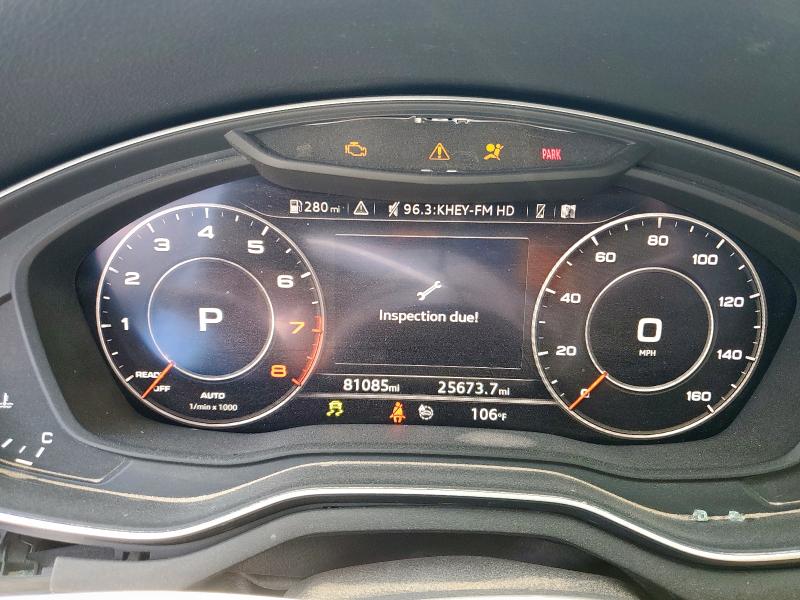 2019 AUDI A4 PREMIUM WAUENAF40KA005068