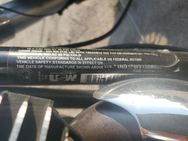 2013 HARLEY-DAVIDSON FLSTC HERI 1HD1BWV13DB035806