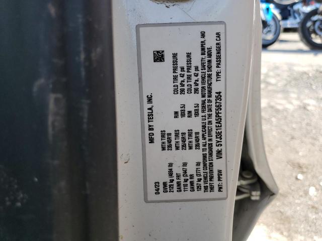 2023 TESLA MODEL 3 5YJ3E1EA5PF567354