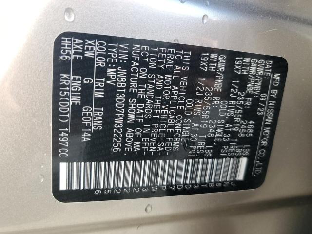 2023 NISSAN ROGUE PLAT JN8BT3DD7PW322256