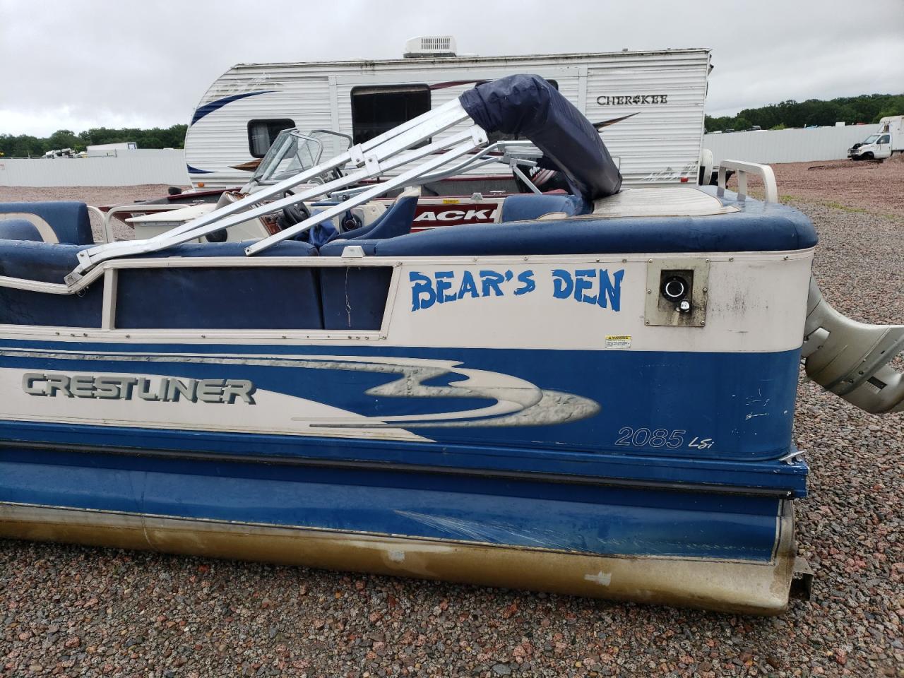 Lot #3191511998 1998 CRESCENT PONTOONIII