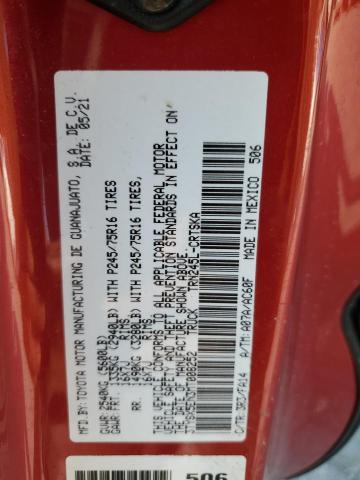 2021 TOYOTA TACOMA ACC - 3TYSX5EN3MT008252