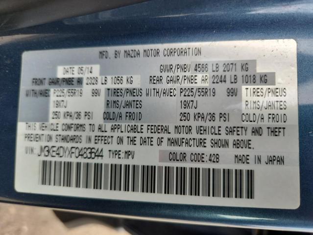 2015 MAZDA CX-5 GT JM3KE4DYXF0483644