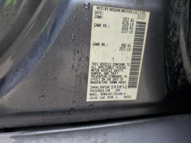 2017 NISSAN ALTIMA 2.5 - 1N4AL3AP1HC193851