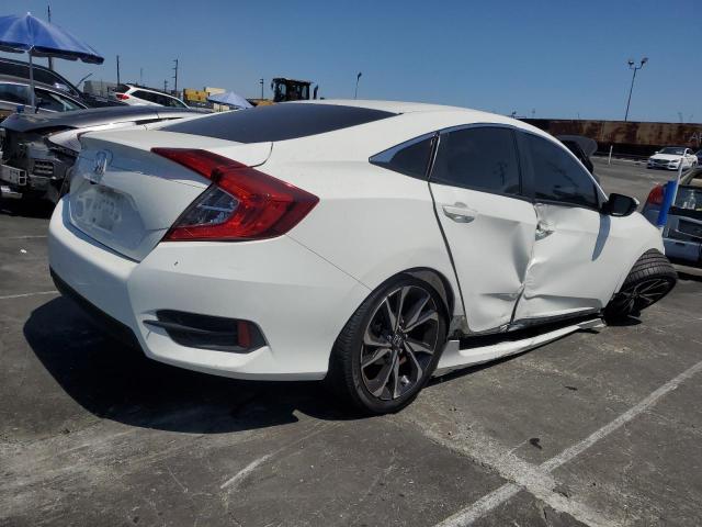HONDA CIVIC LX 2018 white  gas 19XFC2F59JE034592 photo #4