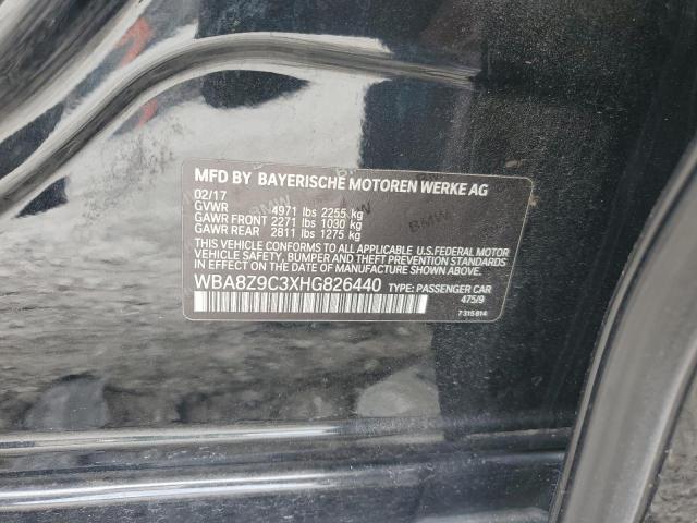 2017 BMW 330 XIGT WBA8Z9C3XHG826440