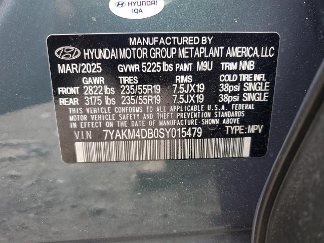 2025 HYUNDAI IONIQ 5 SE 7YAKM4DB0SY015479