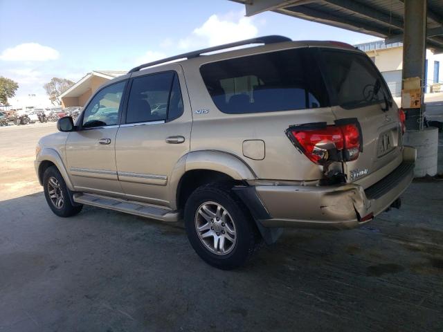 TOYOTA SEQUOIA SR 2005 gold  gas 5TDZT34A15S243016 photo #3