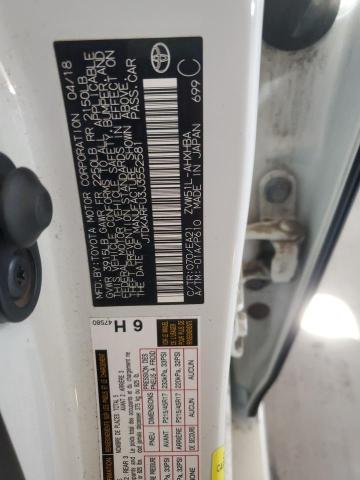 2018 TOYOTA PRIUS JTDKARFU3J3552581