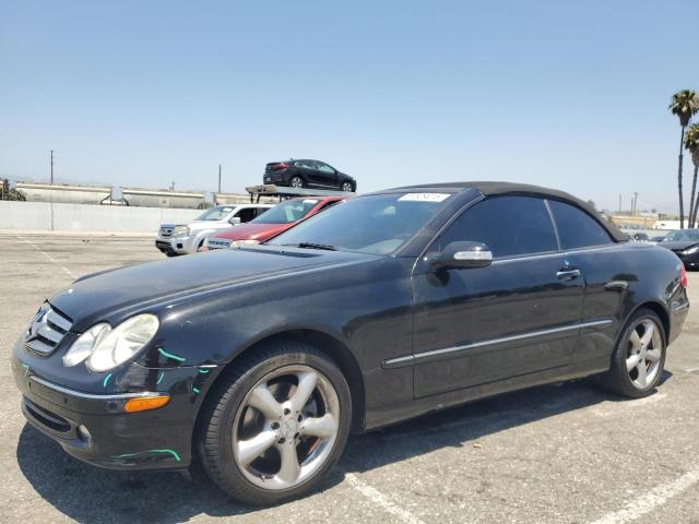 MERCEDES-BENZ CLK 320 2005 black  gas WDBTK65JX5F122542 photo #1