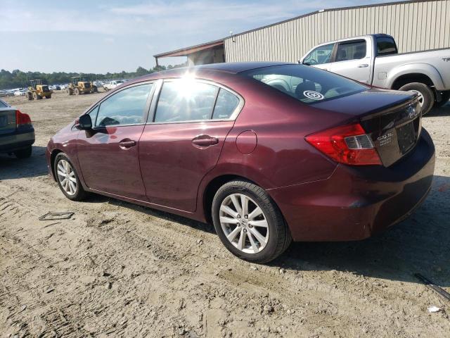 Vin: 19xfb2f80ce384127, lot: 60435265, honda civic ex 20122