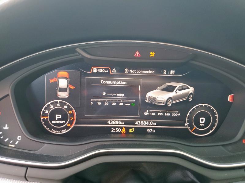 2018 AUDI A4 PREMIUM WAULMAF4XJA113934