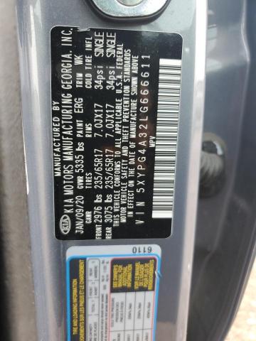 2020 KIA SORENTO L - 5XYPG4A32LG666611