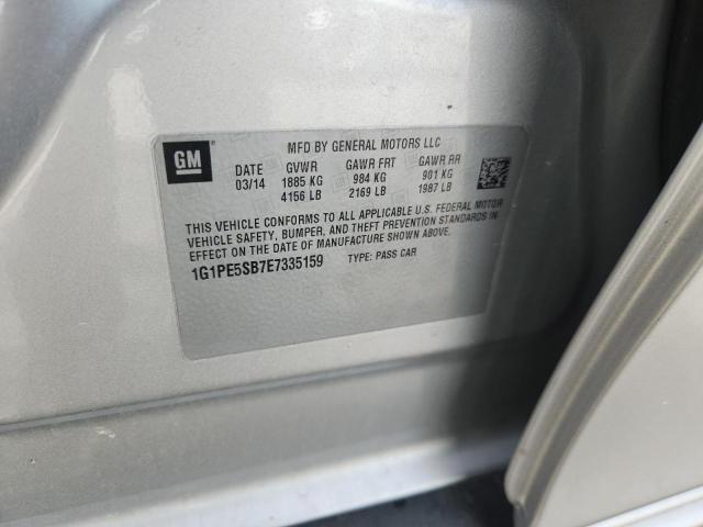 2014 CHEVROLET CRUZE LT - 1G1PE5SB7E7335159