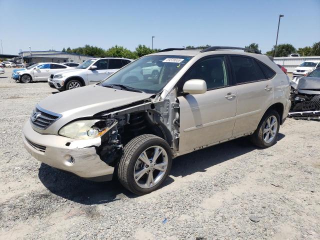 LEXUS RX 400 2006 gold  hybrid engine JTJHW31U060003507 photo #1