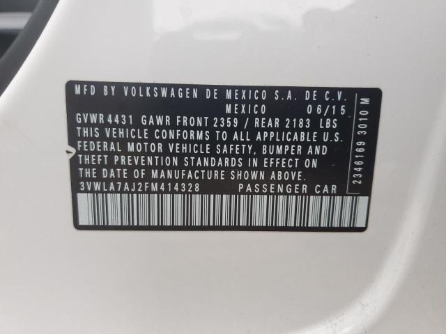 2015 VOLKSWAGEN JETTA TDI - 3VWLA7AJ2FM414328