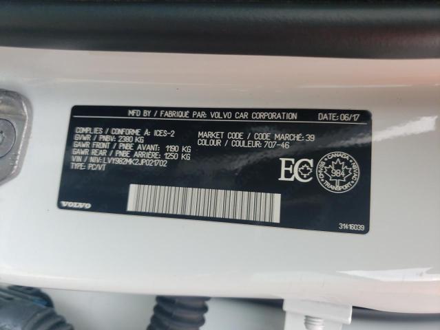 2018 VOLVO S90 T5 MOM LVY982MK2JP021702