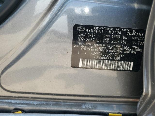 2017 HYUNDAI SONATA HYB KMHE24L36HA076997