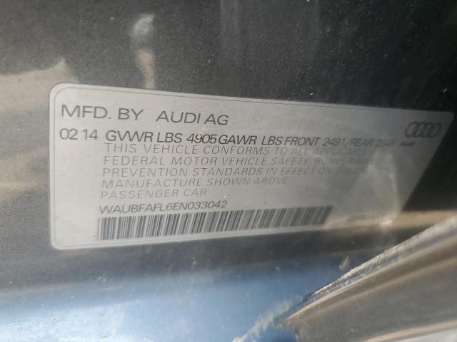 2014 AUDI A4 PREMIUM - WAUBFAFL6EN033042