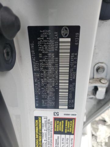 2021 TOYOTA CAMRY XSE 4T1K31AK0MU566188
