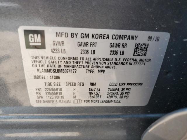2021 BUICK ENCORE GX KL4MMDSL0MB074172