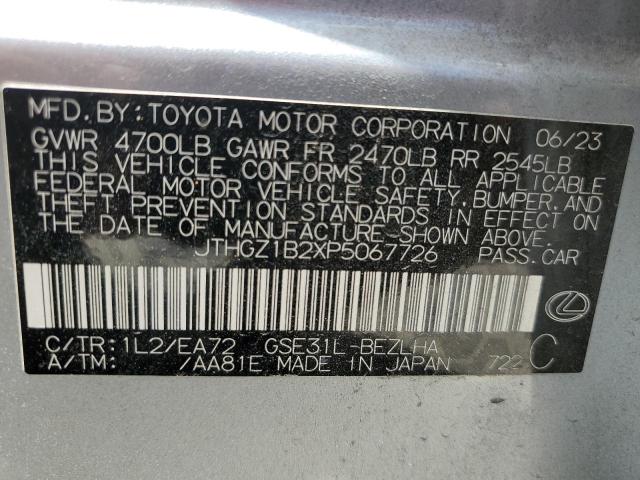 2023 LEXUS IS 350 F S JTHGZ1B2XP5067726