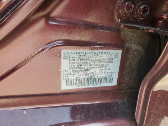 2020 NISSAN SENTRA SV - 3N1AB8CV0LY283937
