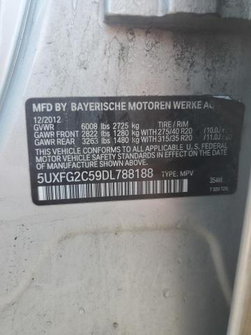 2013 BMW X6 XDRIVE3 - 5UXFG2C59DL788188