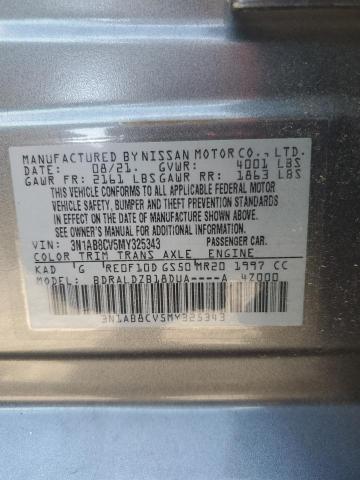 2021 NISSAN SENTRA SV - 3N1AB8CV5MY325343