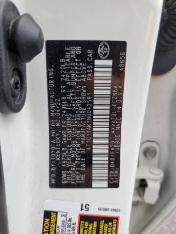 2022 TOYOTA CAMRY LE - 4T1C11AK1NU043581