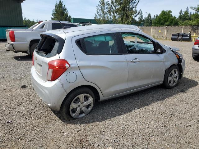 CHEVROLET SPARK LS 2019 silver  gas KL8CB6SA2KC819389 photo #4