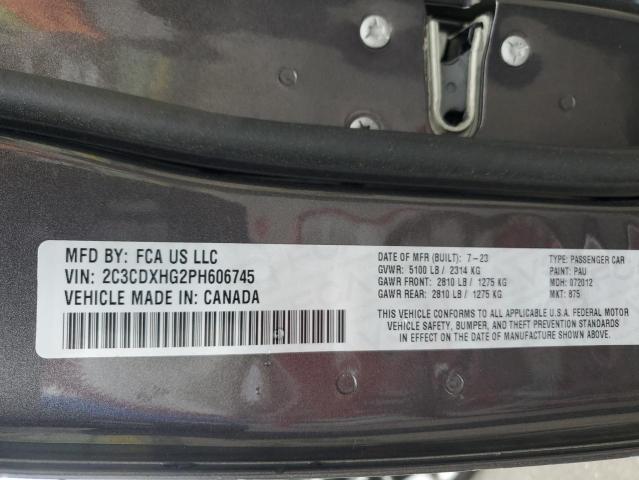 2023 DODGE CHARGER GT - 2C3CDXHG2PH606745